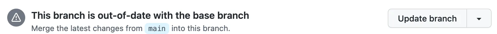 Updating a branch on Github